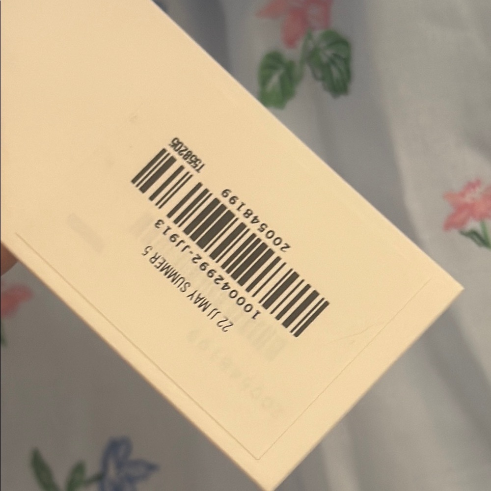 Janie and Jack Blue Floral girls sun Dress in White with Red and Blue flowe - Picture 6 of 16